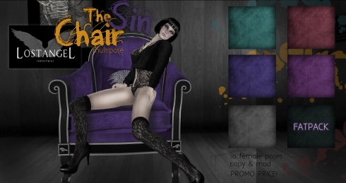 The Sin Chair Posetastic! Exclusive